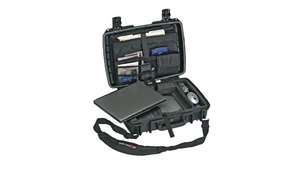 Pelican Storm Cases iM2370 - Airline - Carry On - No Foam - Cubed Foam - Padded Divider - Computer Tray - w/o wheels