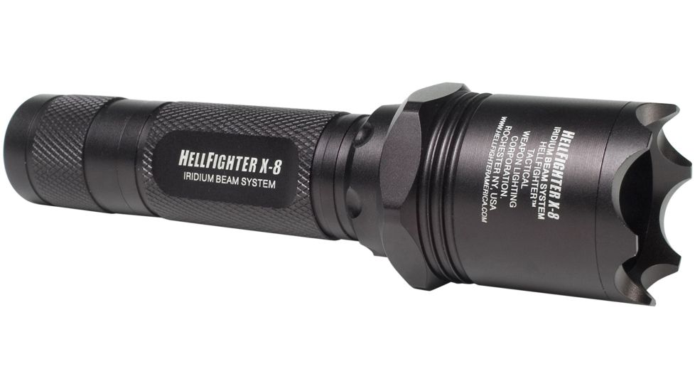 Dark Ops StormLighter X-8 LED Turbo, Rechargeable, 380 Lumens, AC Charger, Black DOH510