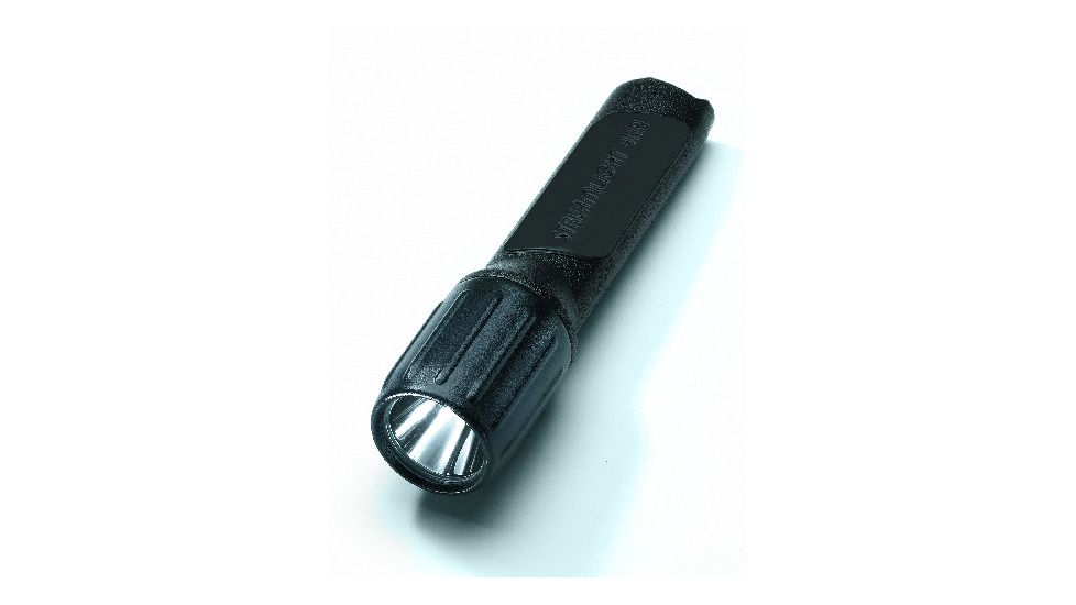 Streamlight 4AA Propolymer LED Flashlight, White LEDs, No Batteries, Black, 68300