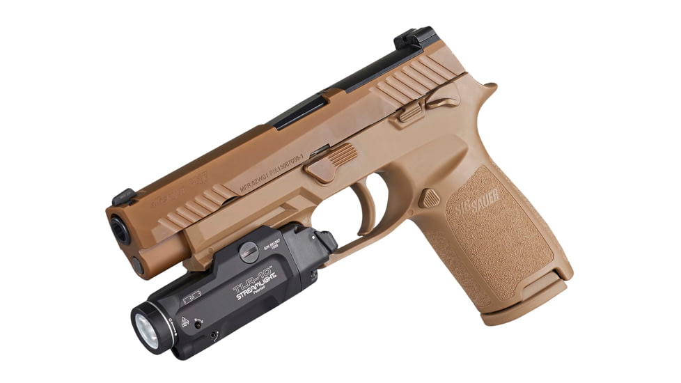 Streamlight 69470 TLR-10 Tactical Weapon Light Handgun 1000 Lumens Black Aluminu