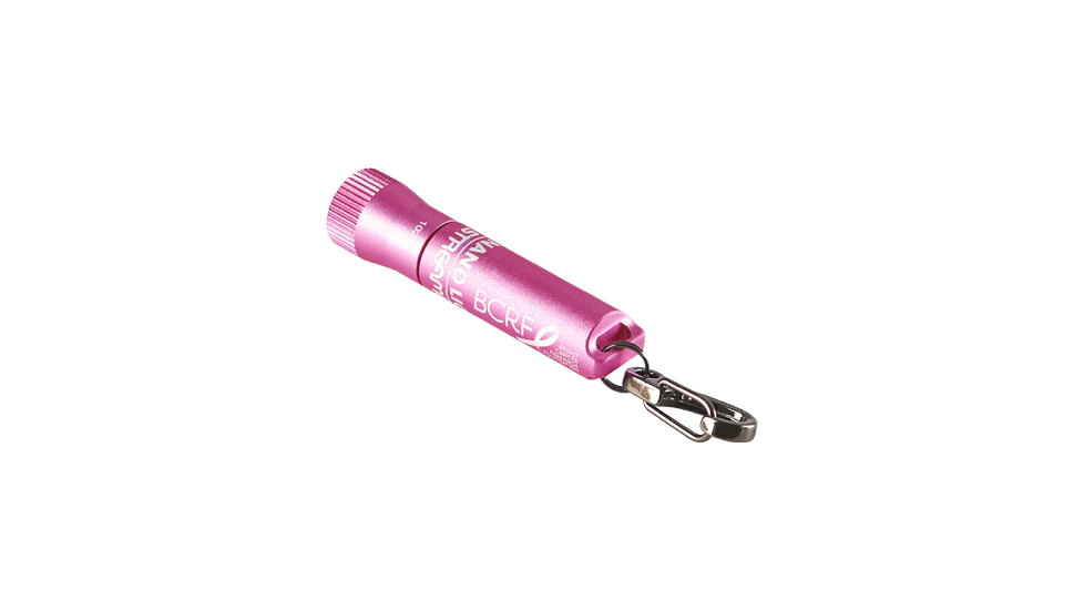 Streamlight BCRF Nano Light II AAAA 20 Lumens Led Flashlight, Pink, 73022