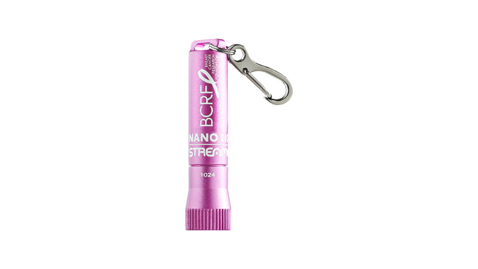 Streamlight BCRF Nano Light II AAAA 20 Lumens Led Flashlight, Pink, 73022