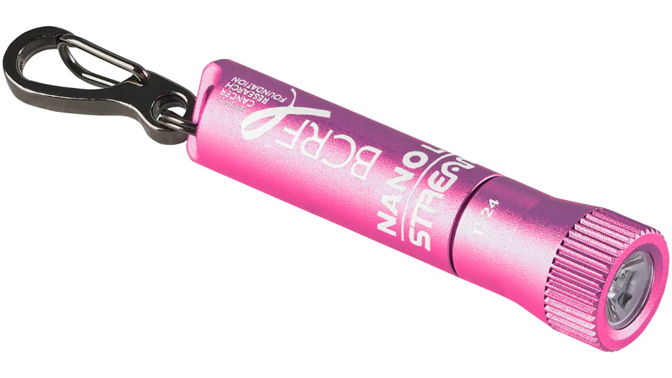 Streamlight BCRF Nano Light II AAAA 20 Lumens Led Flashlight, Pink, 73022