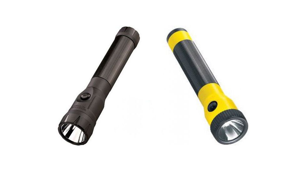 Streamlight C4 LED Rechargeable Polystinger LED Flashlight, Black, Yellow