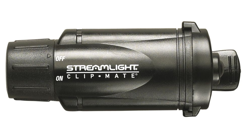 Streamlight Clipmate Flashlight, Green LED, Black