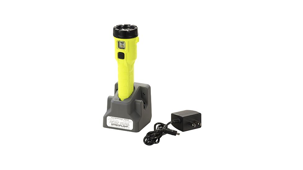 Streamlight Dualie Rechargeable Flashlight 120V/100V AC, Box, Yellow 68732