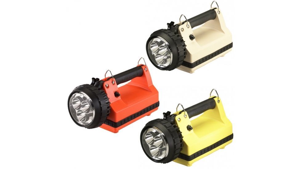 Streamlight E-Spot LiteBox Rechargeable Lanterns - Multi C4 LED System Lantern, Beige, Orange, Yellow
