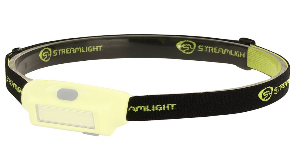 Streamlight Elastic Strap, Bandit Headlamp, Black/Yellow, 61720