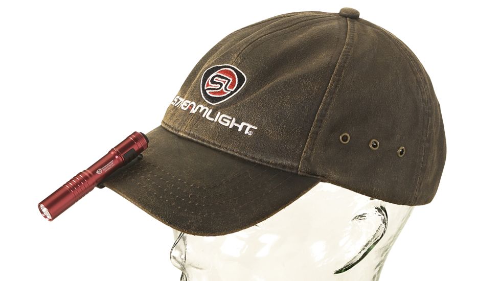 Streamlight MicroStream 45 Lumen Flashlight w/Alkaline Battery, Red, 66323