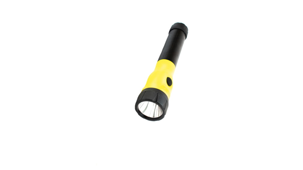 Streamlight PolyStinger LED Flashlight, 120V AC/DC Steady PiggyBack Charger - Yellow