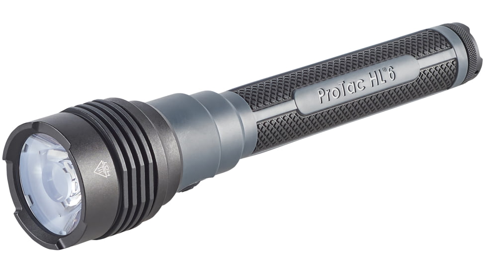 Streamlight ProTac HL 6 LED Flashlight, Rechargeable Li-Ion, White, 5300 Lumen, Gray, 88132
