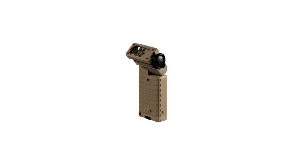 Streamlight Sidewinder Aviation Coyote Tan Flashlight w/Batteries - White C4, Green, Blue, IR LEDs