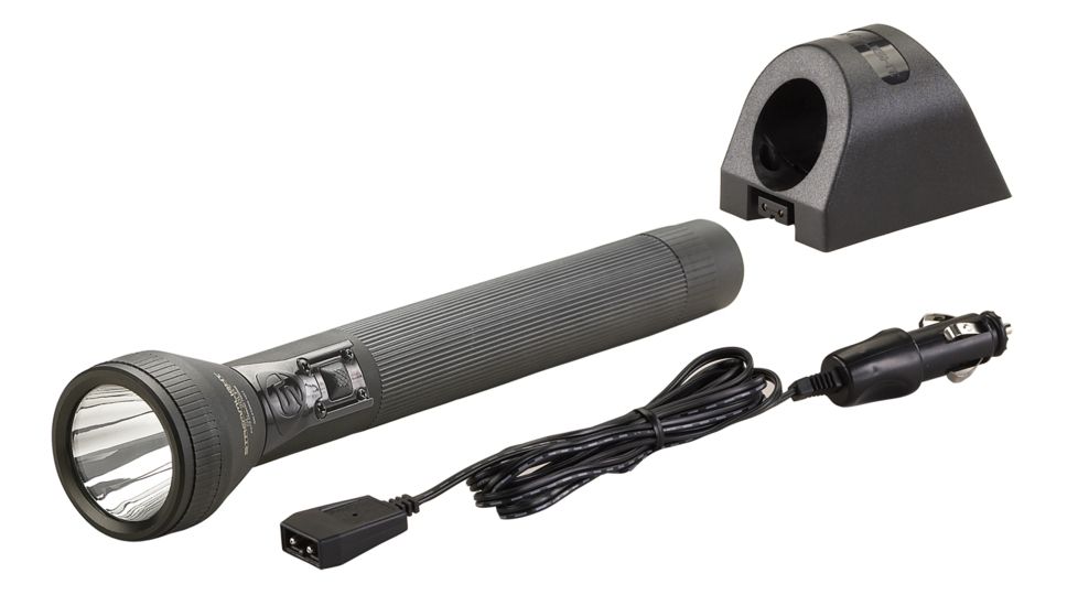 Streamlight SL-20LP Full Size Rechargeable LED Flashlight with NiMH 12V DC, Black 25302