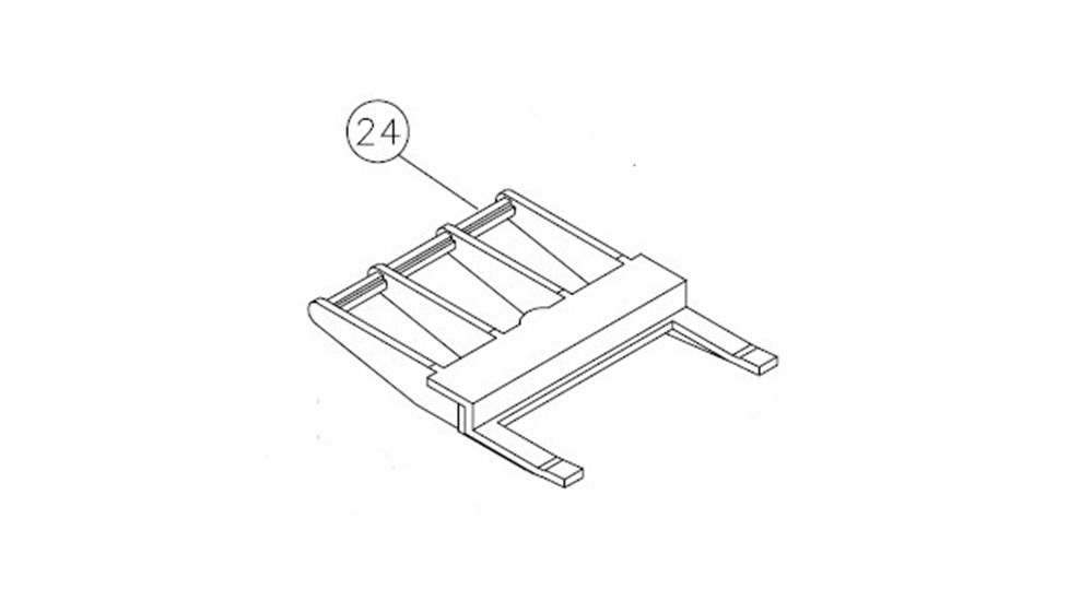 SL-45 LATCH, RACK