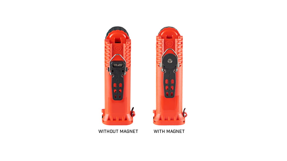 Streamlight Survivor Pivot USB LED Flashlight, Alkaline, 325 Lumens, Orange, 91800