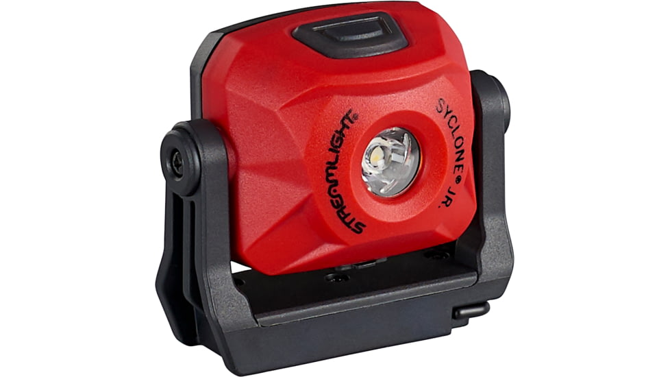 Streamlight Syclone Jr LED Flashlight, Lithium Polymer Cell, White, 210 Lumens, Black/Red, 61530