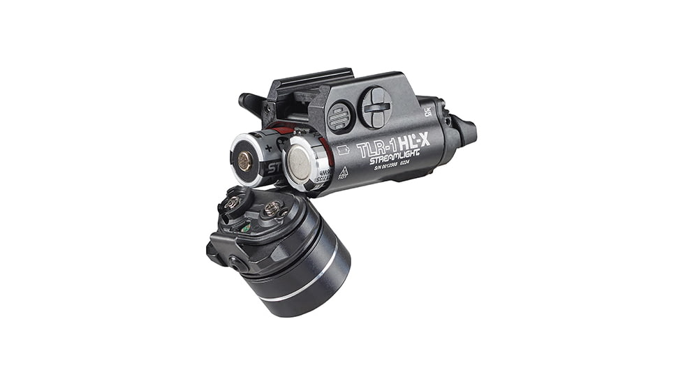 Streamlight TLR-1 HL-X Multi-Fuel, High Lumen, Rail-Mounted Tactical Light, Black, 69500