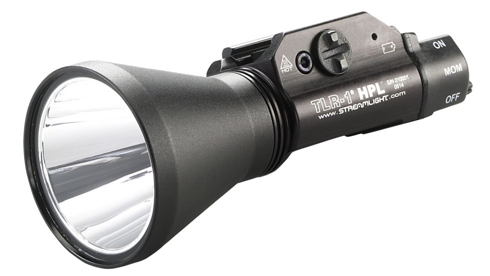 Streamlight TLR-1 HPL - Long Range Rail Strobing Mounted Tactical Light with Remote - 775 Lumens
