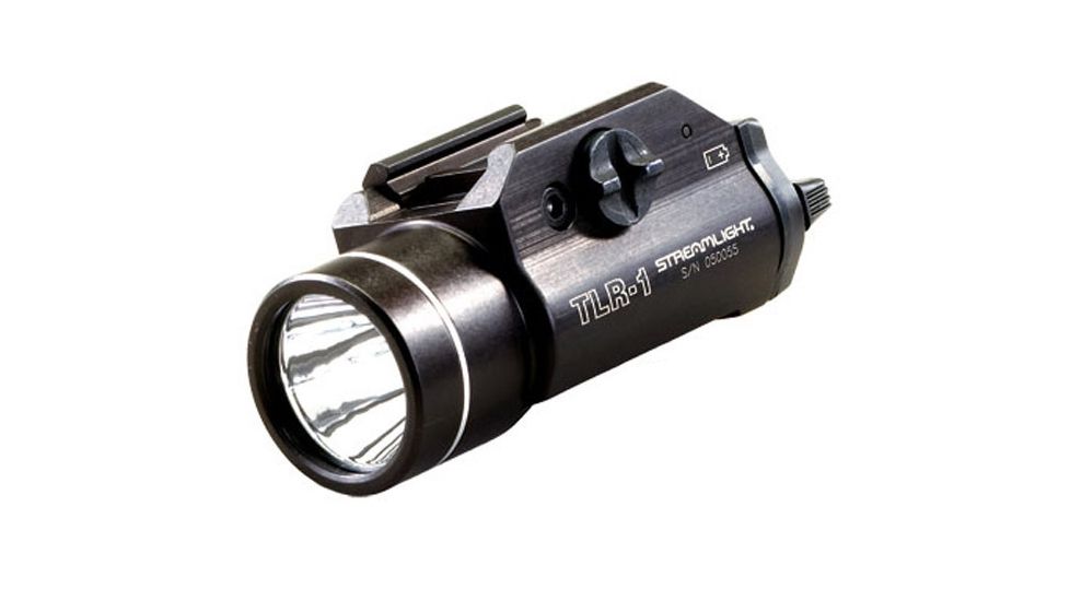 Streamlight TLR-1 C4 LED Rail-Mounted Weapon Flashlight w/ Keys, Black, 69110