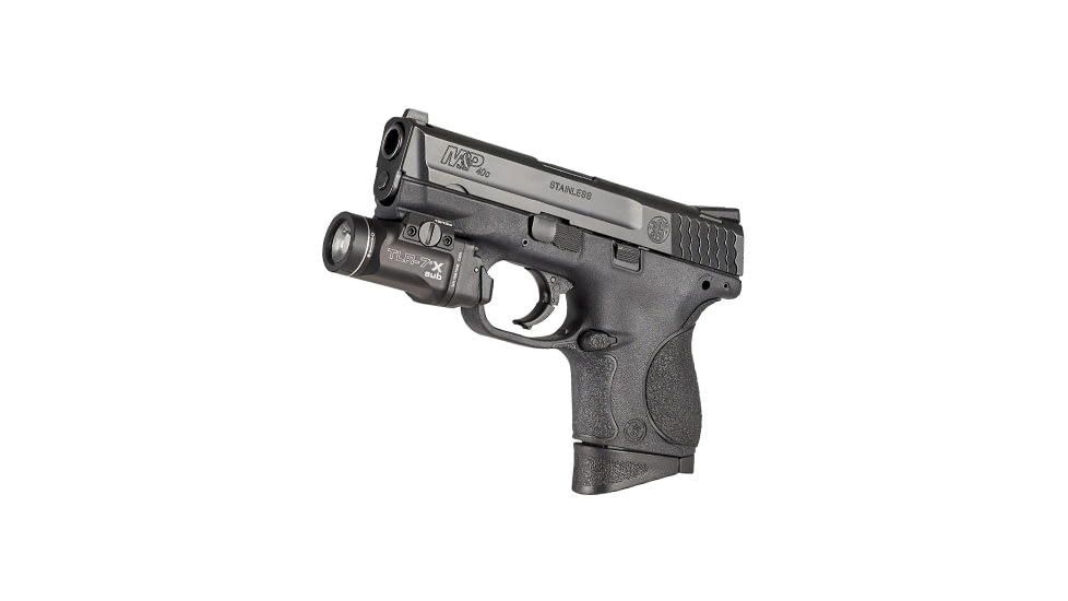 Streamlight TLR-7 X sub USB 500 Lumens Weapon Light, CR123A, Black, 1913 Short, 69407