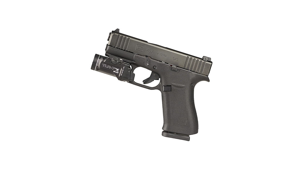 Streamlight TLR-7 X sub USB 500 Lumens Weapon Light, CR123A, Black, Glock 43X/48 MOS/43X/48 Rail, 69405