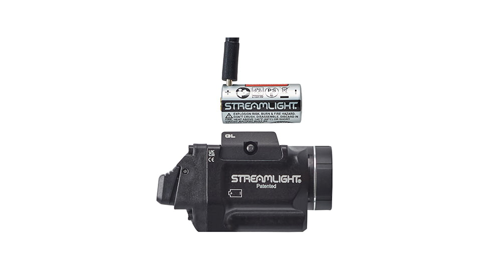 Streamlight TLR-8 G Sub For Glock 43X/48 MOS LED Weapon Light w/ Green Laser, CR123A Lithium, White, 500 Lumens, Black, 69431