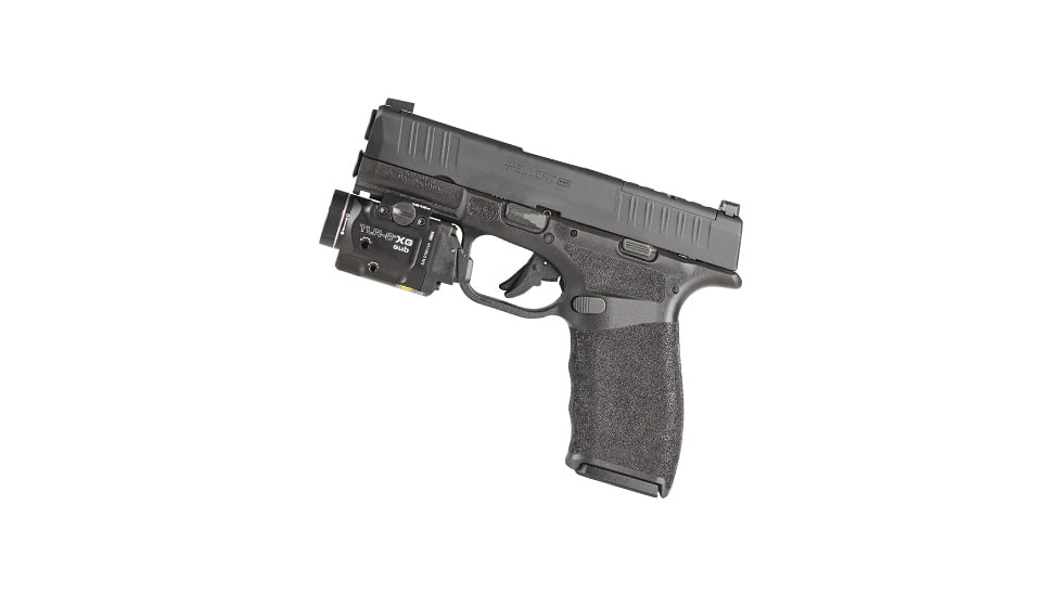 Streamlight TLR-8 G Sub For Hellcat LEDWeapon Light w/ Green Laser, CR123A Lithium, White, 500 Lumens, Black, 69439
