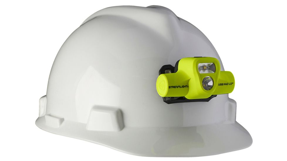 Streamlight USB HAZ-LO Intrinsically Safe Headlamp, Yellow 61460