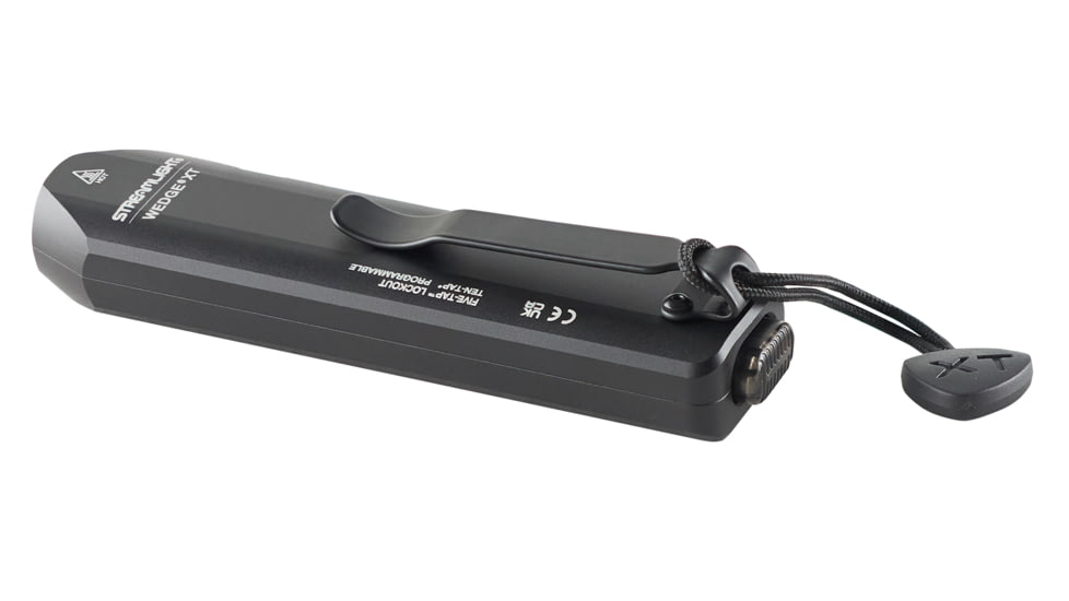 Streamlight Wedge XT LED Flashlight, USB-C Rechargeable, White, 500 Lumens, Black, 88812