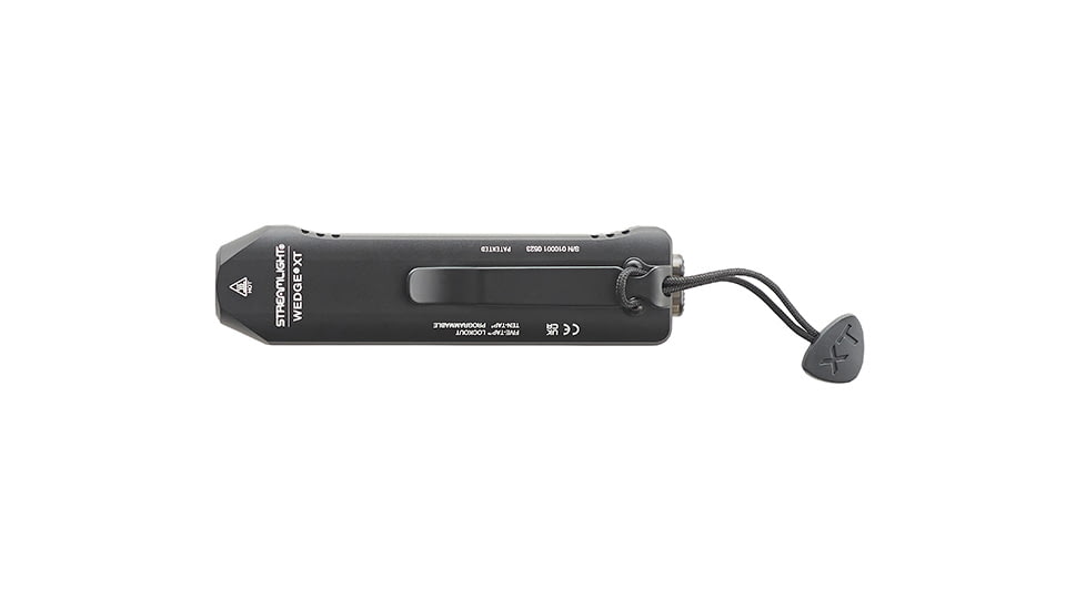 Streamlight Wedge XT LED Flashlight, USB-C Rechargeable, White, 500 Lumens, Black, 88812