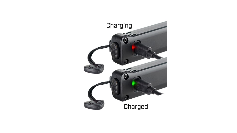 Streamlight Wedge XT LED Flashlight, USB-C Rechargeable, White, 500 Lumens, Black, 88812