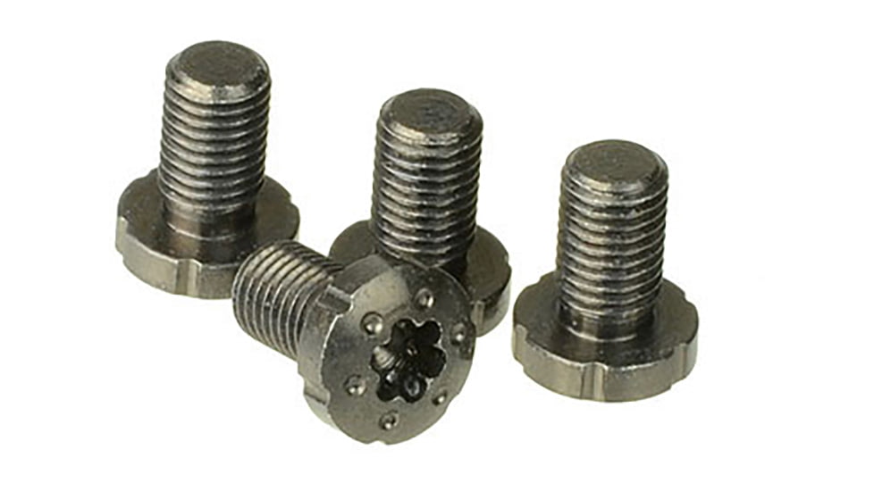 Strike Industries 1911 Torx Grip Screws/ Aisi-12L14 Steel With Black Zinc Coating, Black, One Size, SI-1911TS-BZC