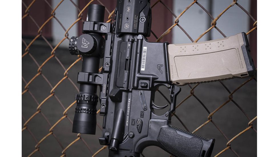 Strike Industries Adjustable Scope Mount, 30mm, SI-STRIKE-ASM, Black, One Size, SI-STRIKE-ASM