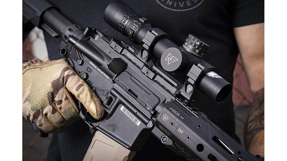 Strike Industries Adjustable Scope Mount, Black, One Size, 793811763454