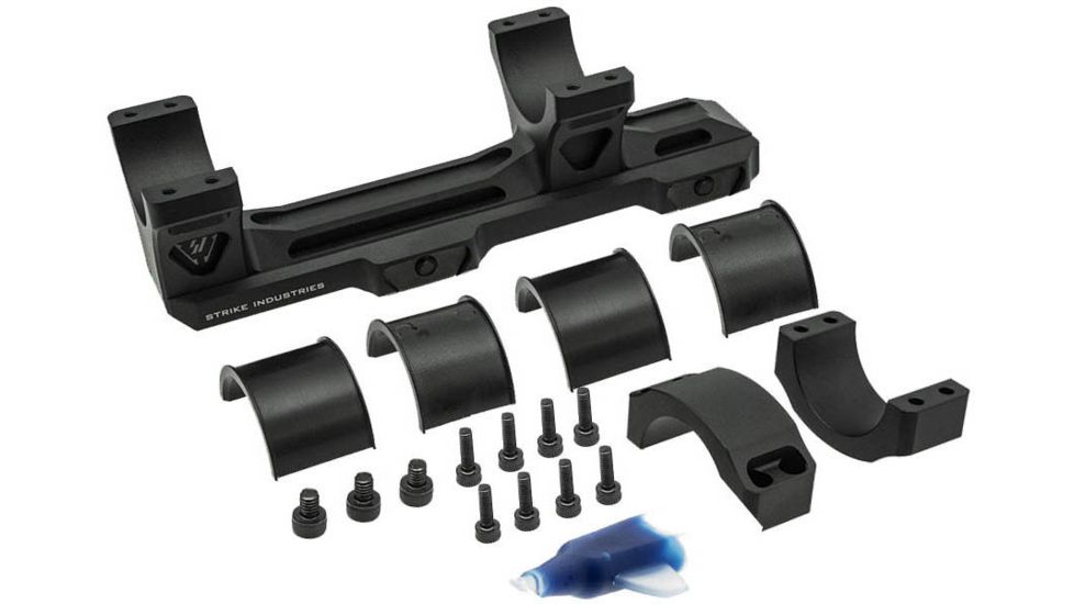Strike Industries Adjustable Scope Mount, Black, One Size, 793811763454