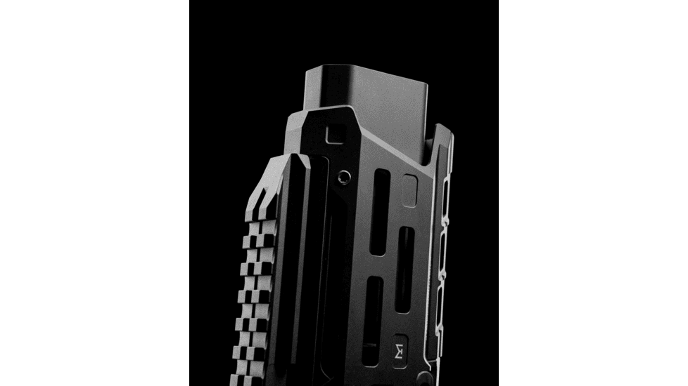 Strike Industries Aluminum Handguard for CZ Scorpion 3+ Pistol, Black, SI-CEVO-3PLUS-PHG-BK