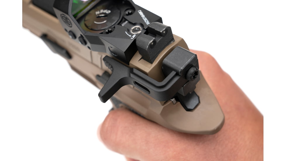 Strike Industries Ambidextrous Side Charging Handle for Sig Sauer P320, Black, SI-P320-CH