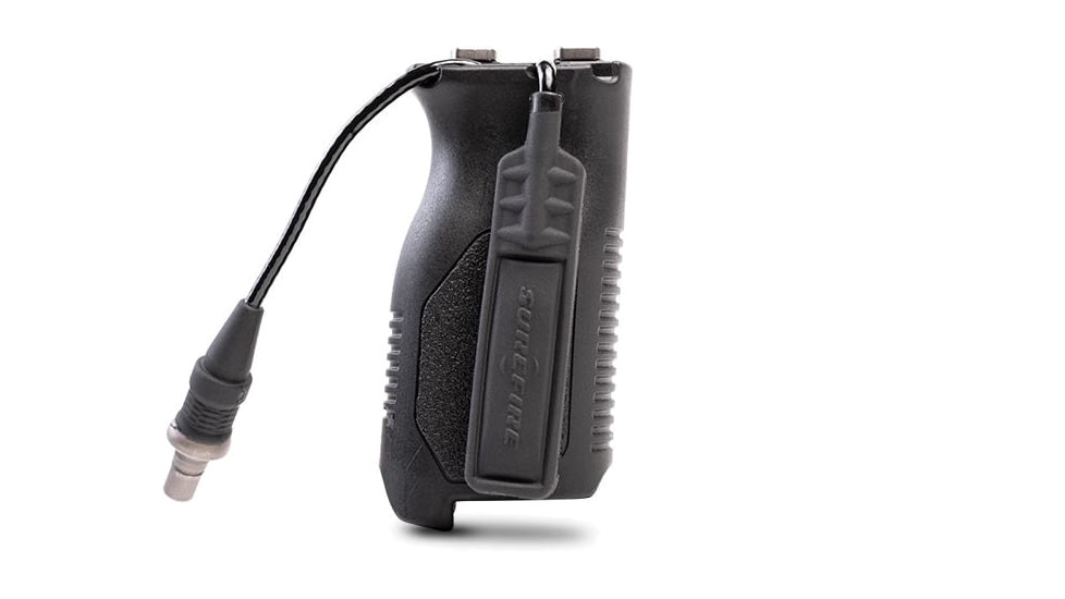 Strike Industries Angeled Grip w/Cable Management Function, Long, Black, SIARCMAGL