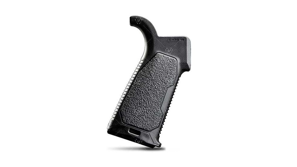 Strike Industries AR Overmolded Enhanced Pistol Grip, 20 Degree, SI-AR-OMPG-20, Black, One Size, SI-AR-OMPG-20