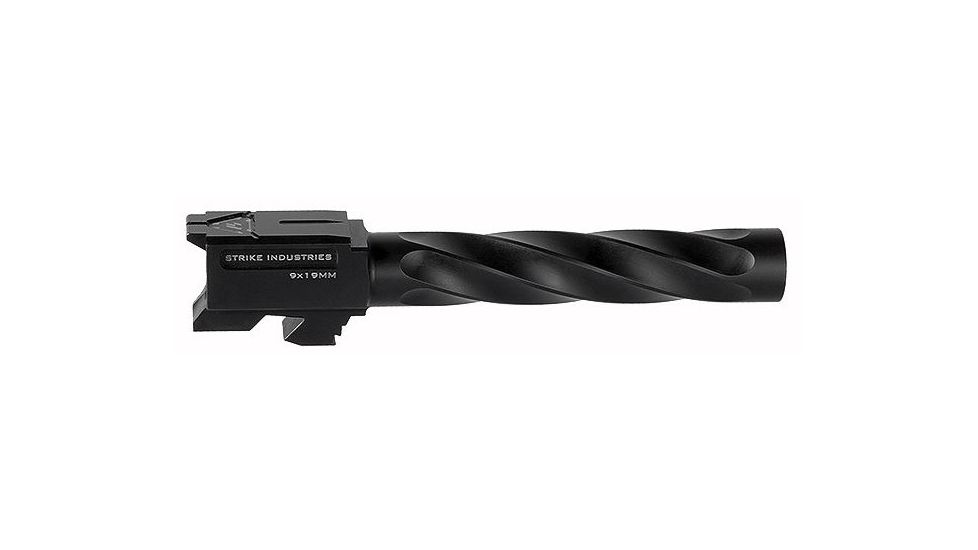 Strike Industries ARK Barrel for Glock 17, Gen 1-4, 9mm, 416R Steel, Black Nitride, Black, One Size, 708747548730