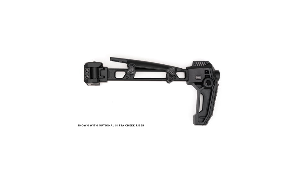 Strike Industries Dual Folder Stock, Black, SI-FSA-STOCK