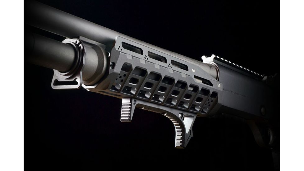 Strike Industries Hayl Rail MLOK Handguard for Benelli M4, Black, SI-BM4-HAYL-RAIL-BK