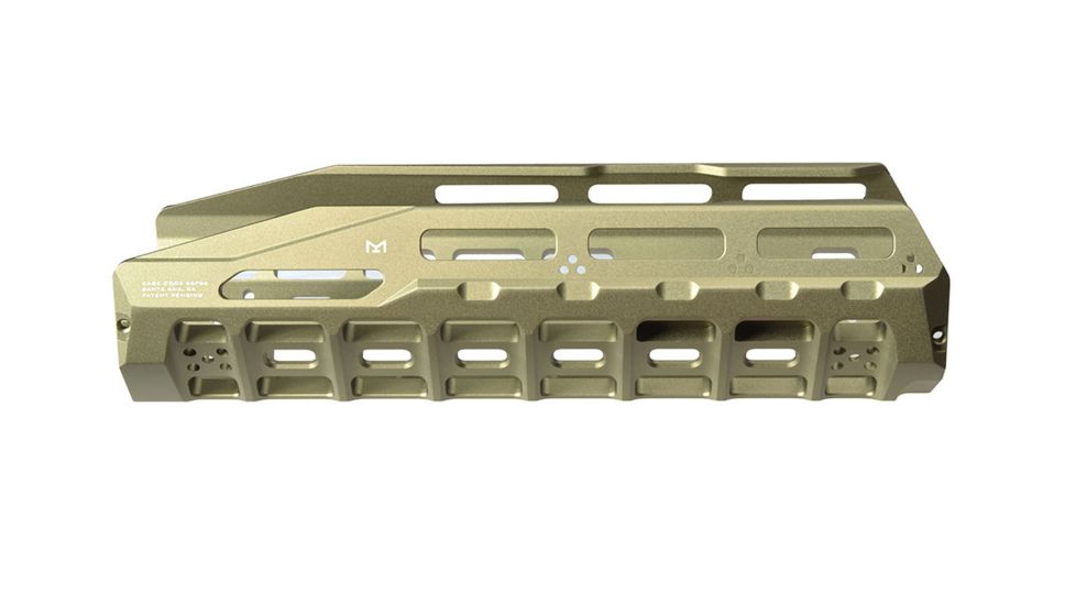 Strike Industries Hayl Rail MLOK Handguard for Benelli M4, SI-BM4-HAYL-RAIL-FDE, FDE, One Size, SI-BM4-HAYL-RAIL-FDE