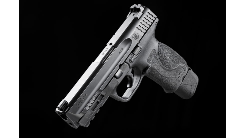 Strike Industries Iron Front &amp; Rear Sights for M&amp;P9 - Standard Height, Black, One Size, SI-MP9-SIGHTS-STN