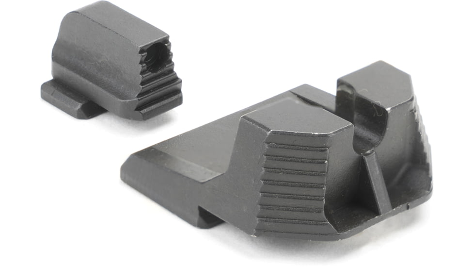 Strike Industries Iron Front &amp; Rear Sights for M&amp;P9 - Suppressor Height, Black, One Size, SI-MP9-SIGHTS-SH
