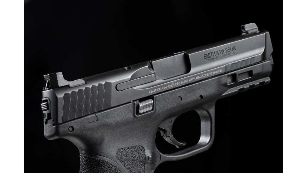 Strike Industries Iron Front &amp; Rear Sights for M&amp;P9 - Suppressor Height, Black, One Size, SI-MP9-SIGHTS-SH