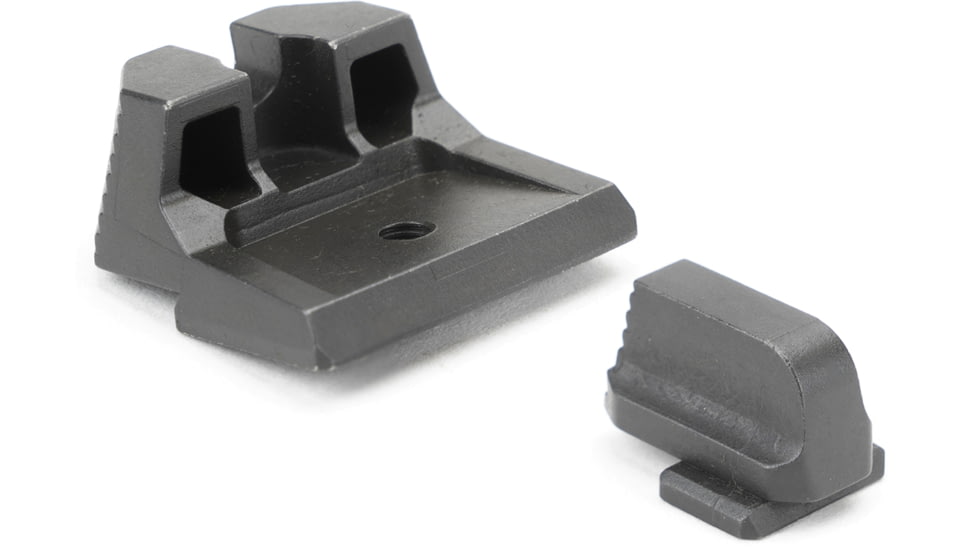 Strike Industries Iron Front / Rear Sights for Smith / Wesson M/P9, Suppressor Height, SI-MP9-SIGHTS-SH, Black, One Size, SI-MP9-SIGHTS-SH