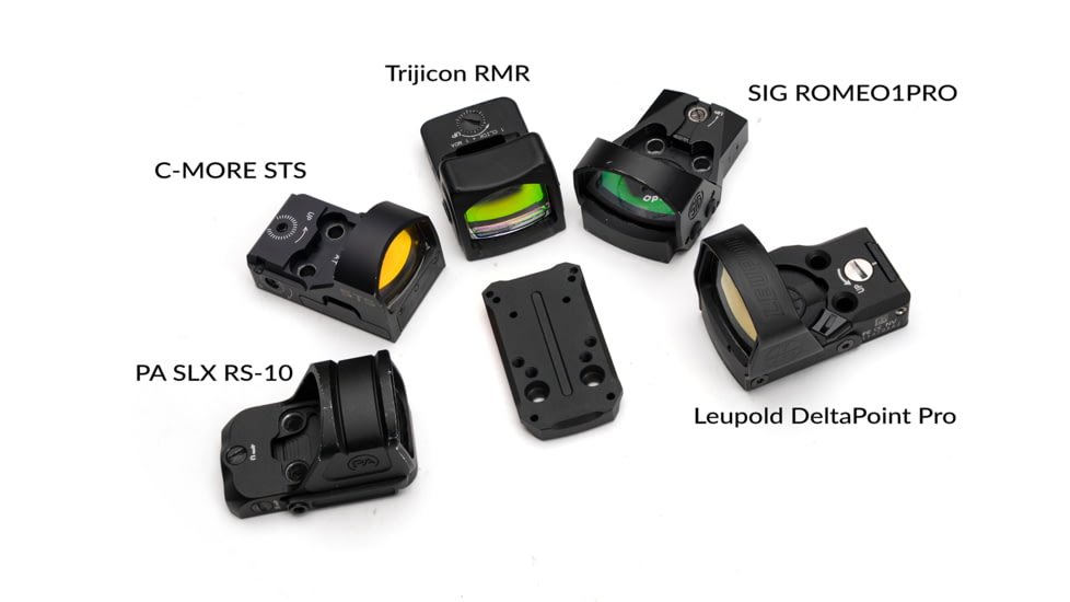 Strike Industries Liteslide, G43 Mrds Adaptor Plate, Black, SI-G43-RMR