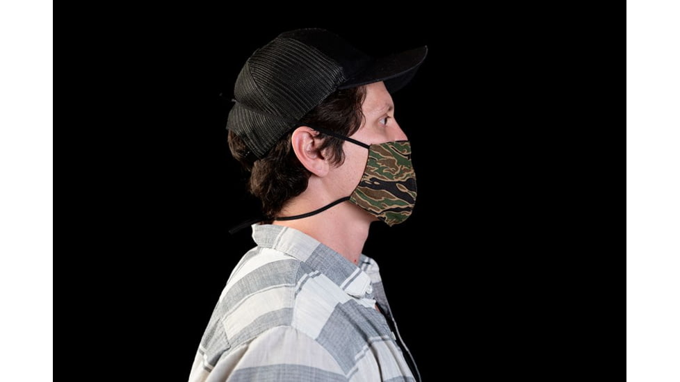 Strike Industries Mask Sleeve With Head Loop, Tigerstripe Camo, One Size, SI-TIGERMASKSLEEVE