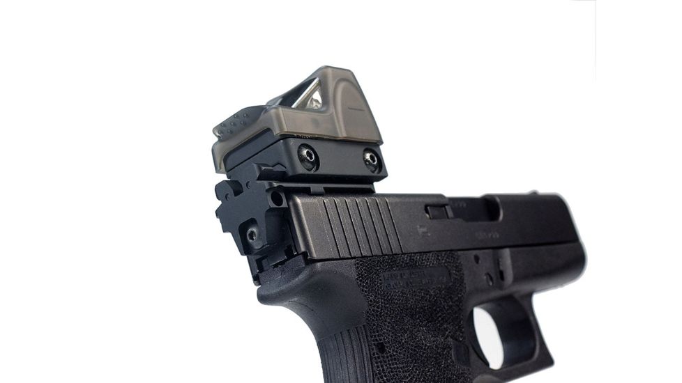 Strike Industries Removeable Transparent Jellyfish Cover For Trijicon RMR, Black, SI-JellyFish-RMR